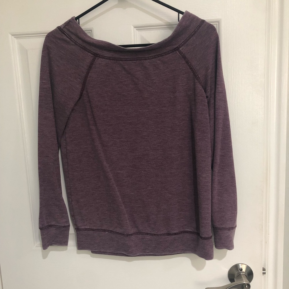 Off the shoulder sweater